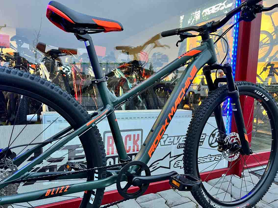 Rock Machine Blizz 27 HD khaki/oranžová