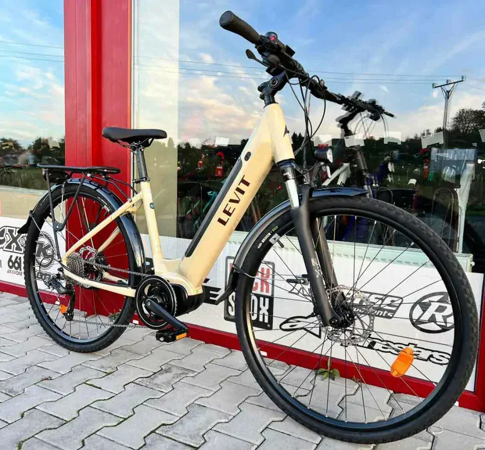 Elektrokolo eTrekking LEVIT MUSCA MX 630 low latte