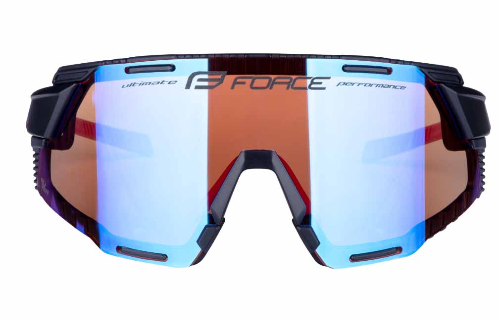 brýle FORCE GRIP fluo, fialové kontrast. sklo