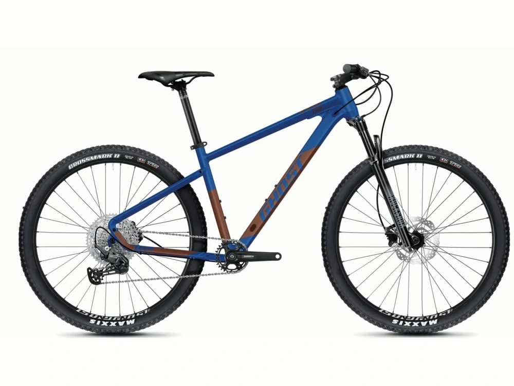 GHOST Kato Pro 27.5 Metallic Satin Blue/Dark Brown