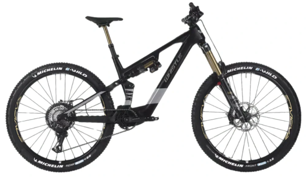 Whistle EBIKE AXR C10.6 BLACK/GREY A8I