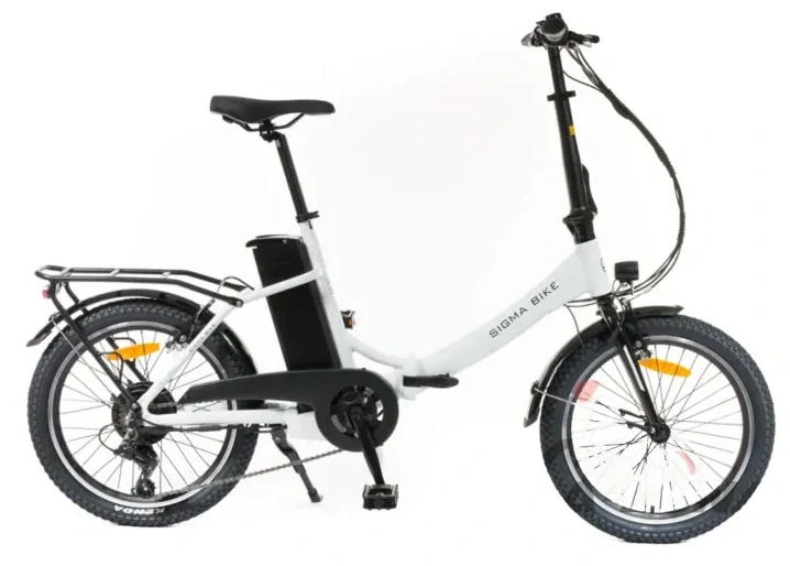 Skládací elektrokolo SIGMA 20" white 13 Ah