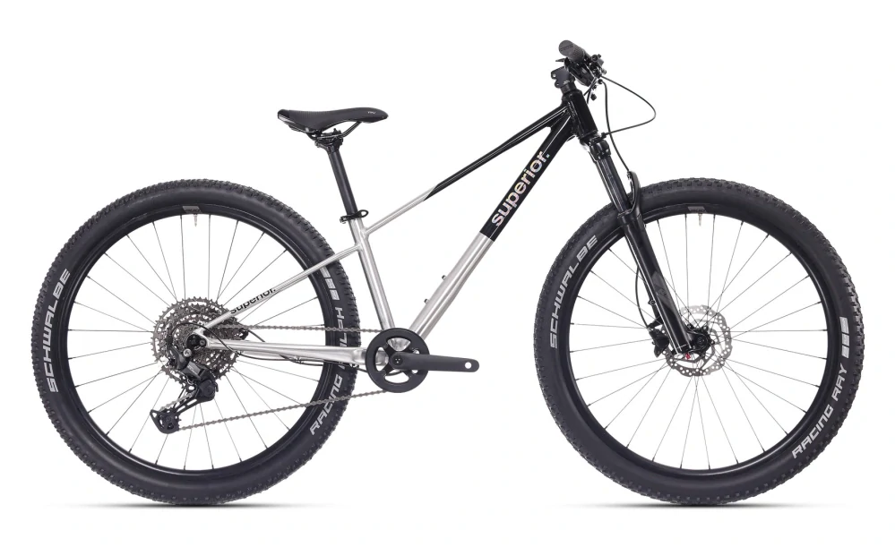 Superior TEAM 27.3 Gloss Brushed Alu / Rainbow Black