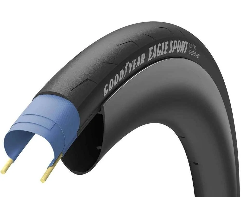 Eagle Sport, Tube Type 700x25 / 25-622, Folding Black