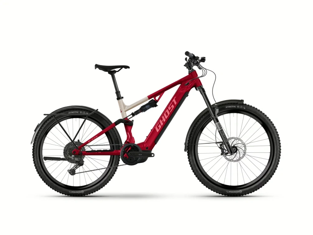 GHOST E-ASX Essential EQ Rebel Red/Pebble Glossy