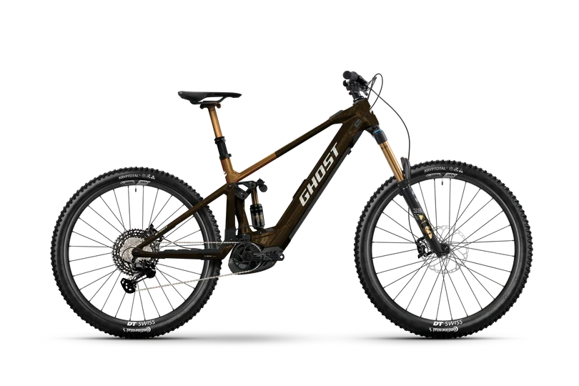 GHOST E-Riot CF LTD Ud Carbon-Dirt Brown/Dirt Brown Glossy