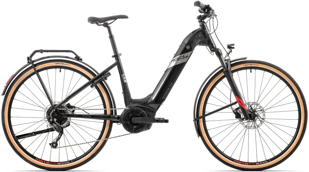 Rock Machine Crossride e400 B Touring Gloss Black/Black/Silver