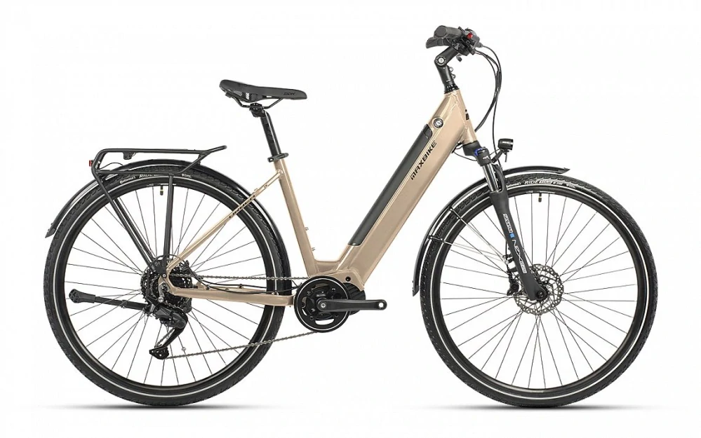 MAXBIKE URBEA 28 silver titan