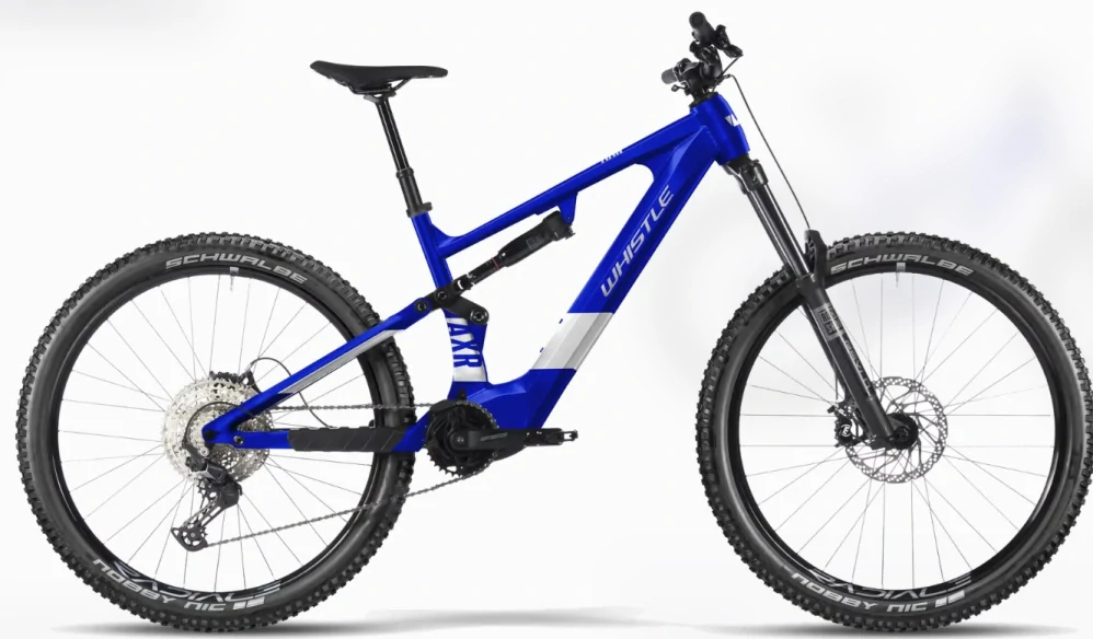 Whistle EBIKE AXR RA5.7 Blu/Argento
