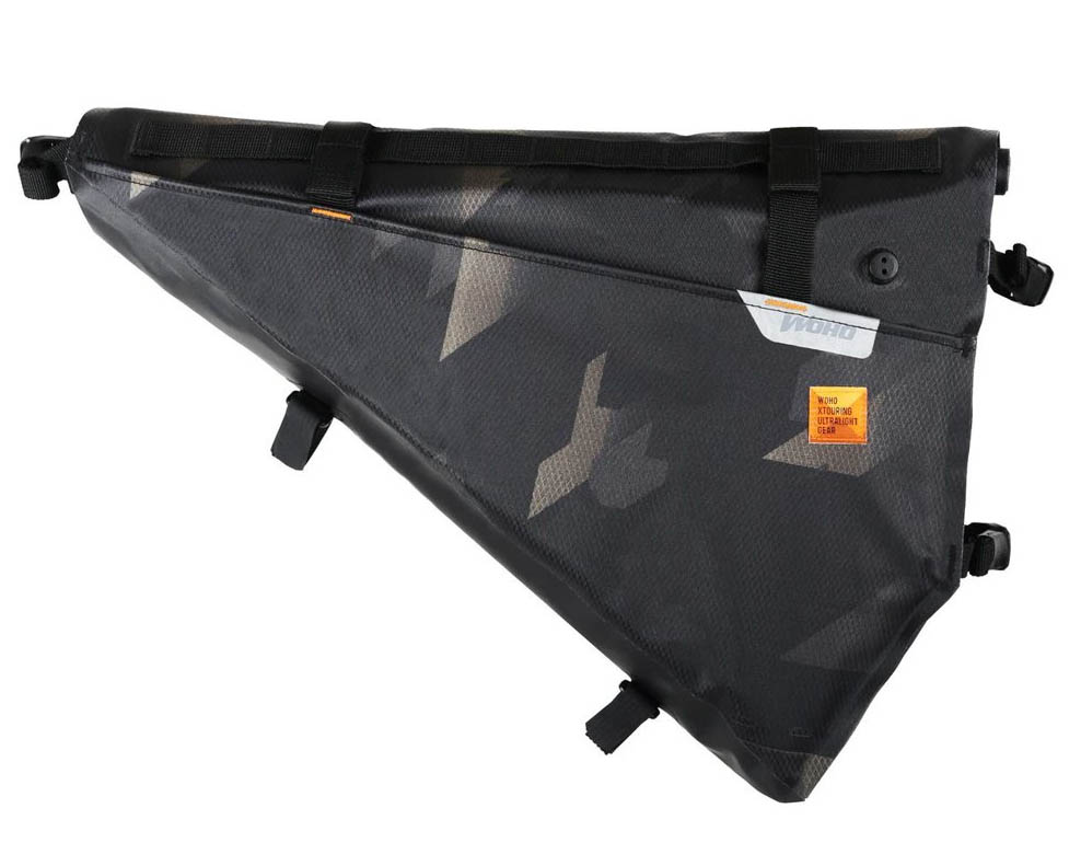 WOHO RÁMOVÁ BRAŠNA X-TOURING DRY DIAMOND CYBERCAM ČERNÁ