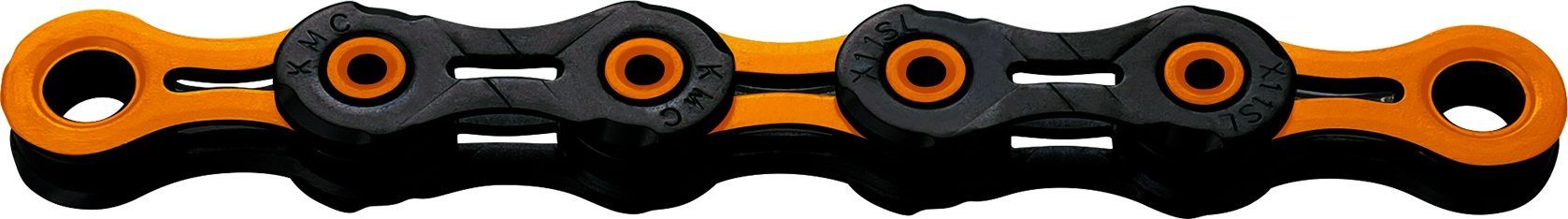 ŘETĚZ KMC X-11-SL DLC ORANŽOVO/ČERNÝ BOX