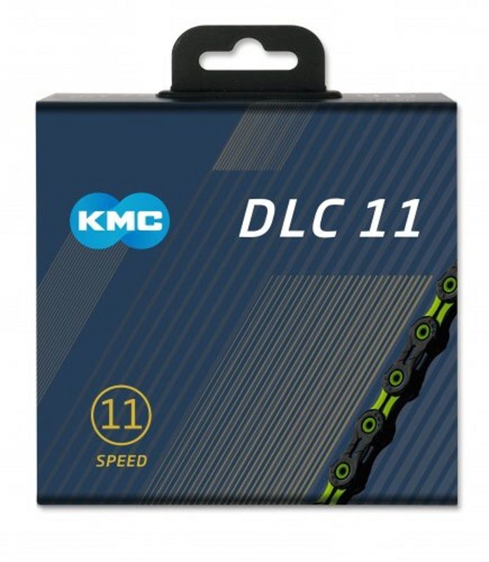 ŘETĚZ KMC X-11-SL DLC ZELENO/ČERNÝ BOX