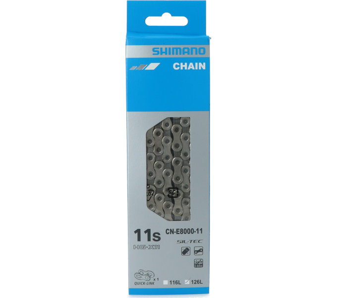 Řetěz Shimano CN-E8000 pro E-kola 11r. 126čl. original balení