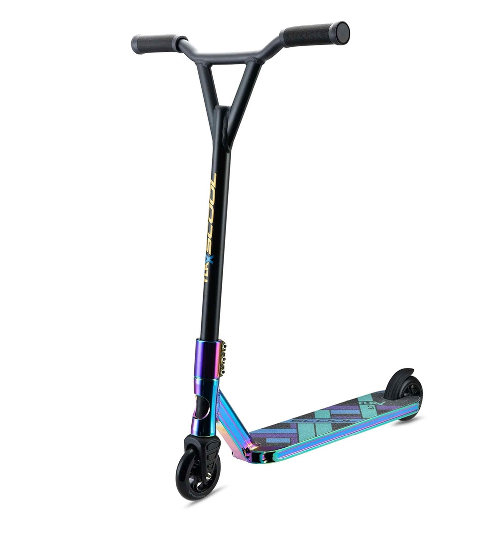 Koloběžka FlaX 8.7 stunt Rainbow