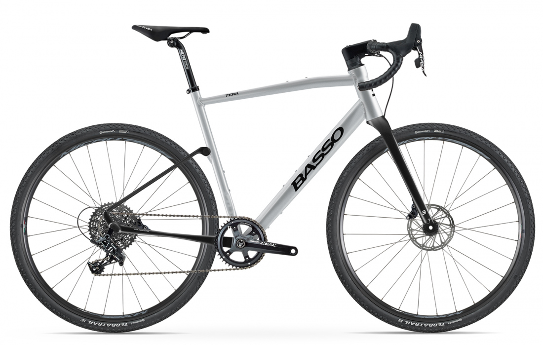BASSO TERA, SILVER BRUSHED, SRAM APEX, MICROTECH MX25