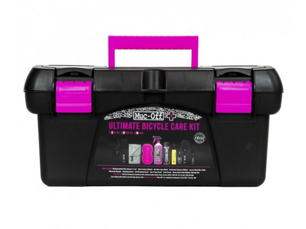 MUC-OFF ULTIMATE BICYCLE CLEANING KIT - Sada na mytí a péči o jízdní kolo v kufříku