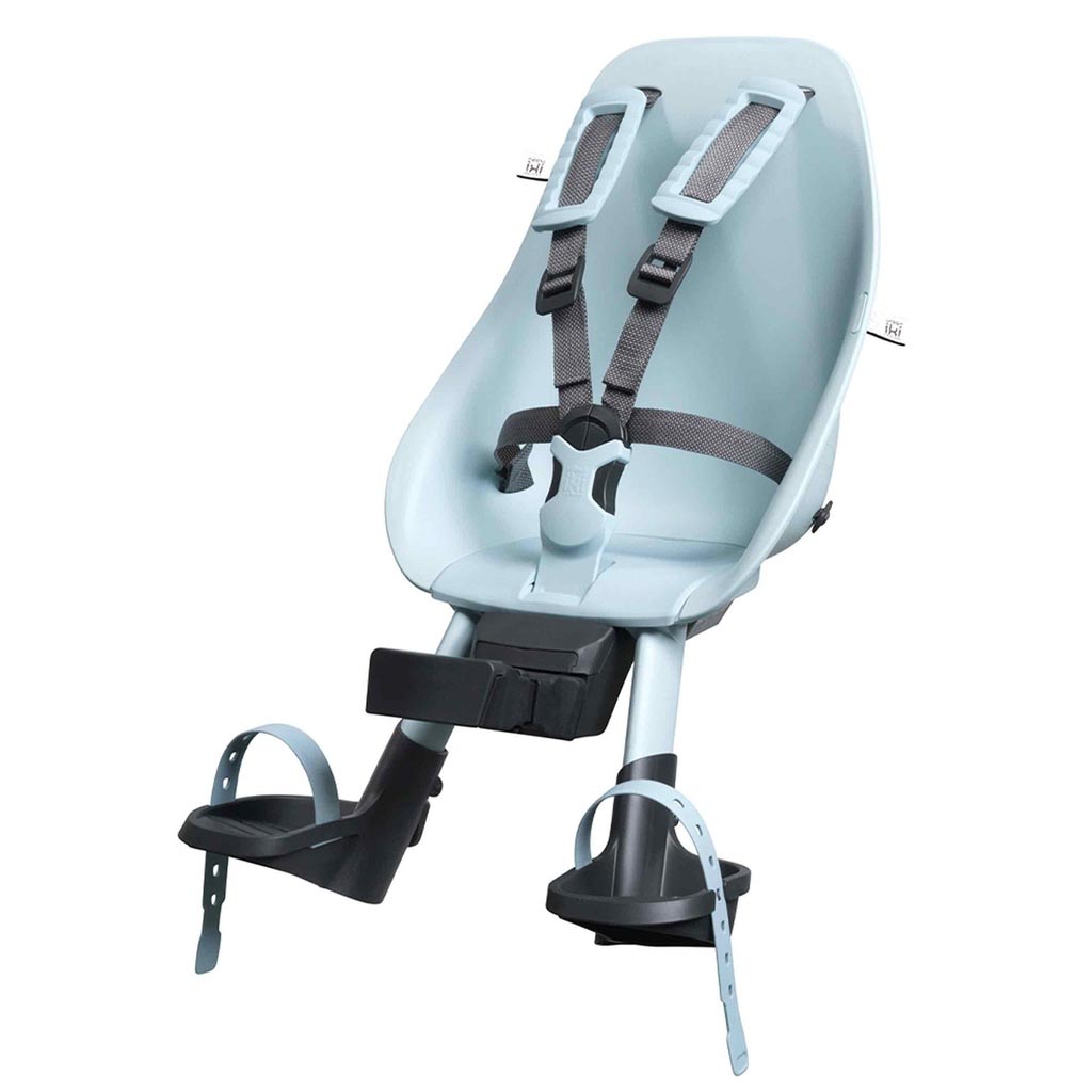 Přední sedačka na kolo s upínacím adaptérem mint