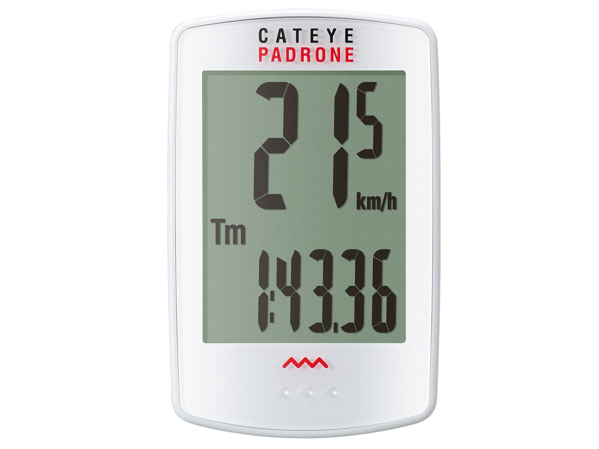 Cyklopočítač CAT Padrone (PA100W) - bílá