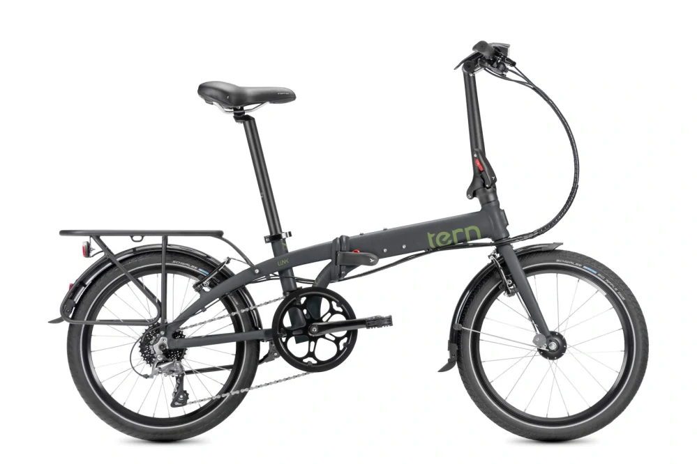 TERN Link D8 skládací kolo 20" šedá