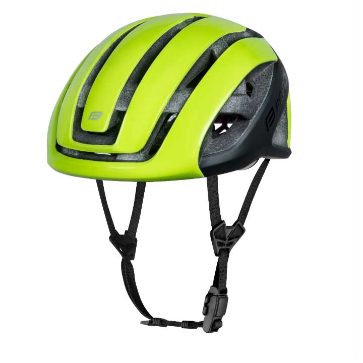 přilba FORCE NEO, fluo-černá