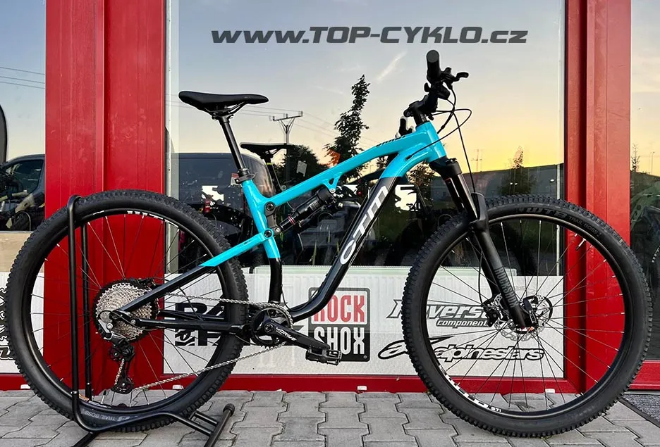 CTM SKAUT 3.0 29" lagúnová modrá / čierna