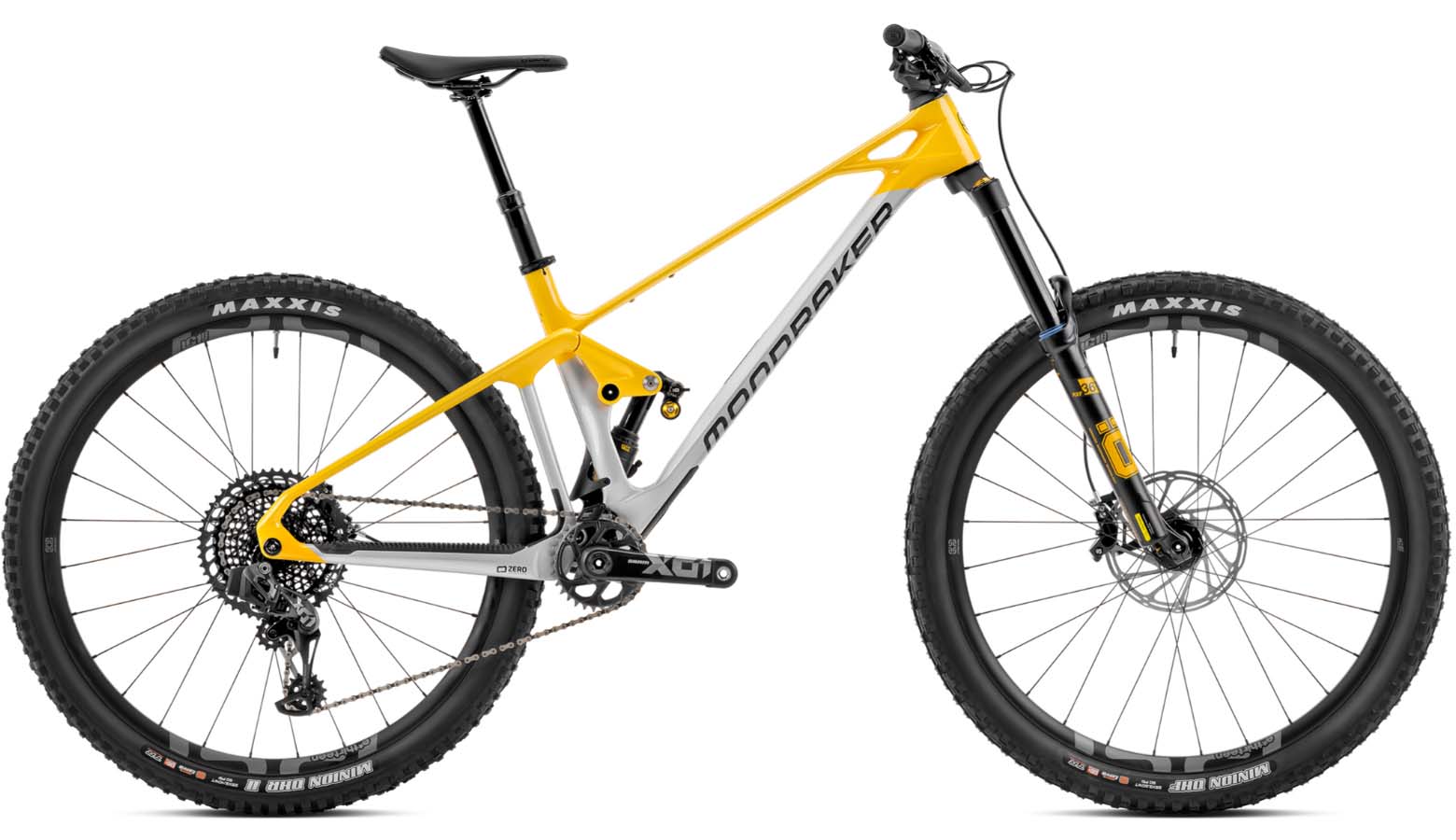 MONDRAKER FOXY CARBON XR MIND, RACING SILVER/YELLOW
