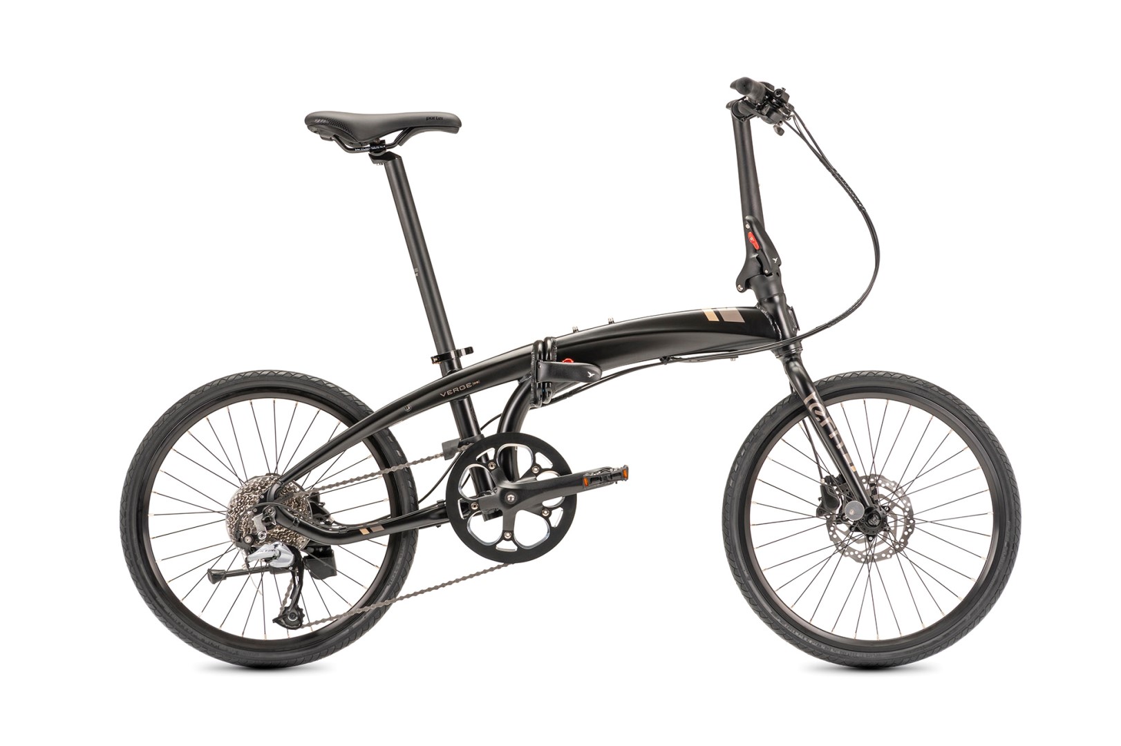 TERN VERGE D9 rychlé skládací kolo 20" čern