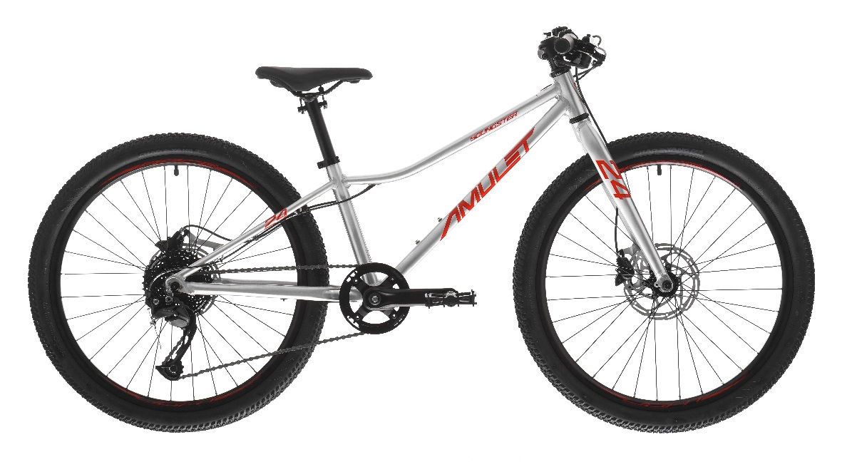 Amulet 24 youngster sh alu brushed transparent/red
