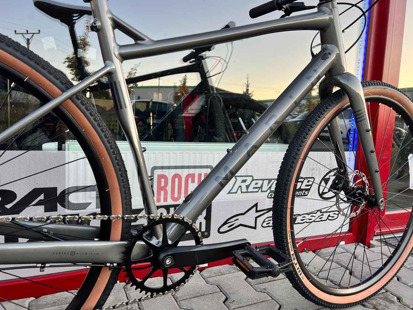 MARIN DSX 1, strieborný 