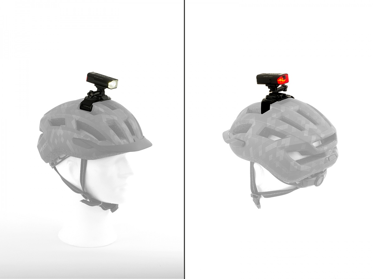 Světlo př. DoubleShot 600 lm USB Alloy - černá