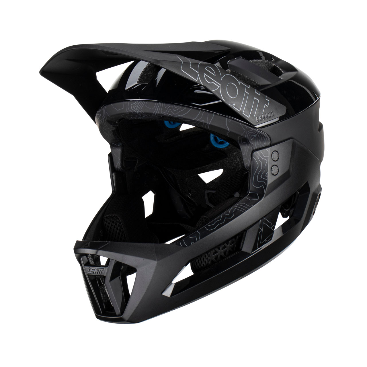 Leatt cyklistická prilba MTB Enduro 3.0 V23, stealth 