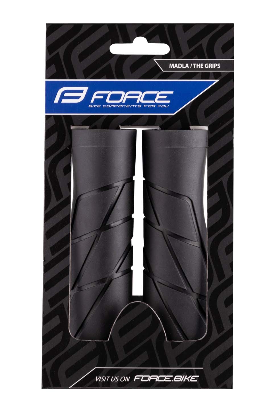 madla FORCE BAR, tvarovaná, černá, balená