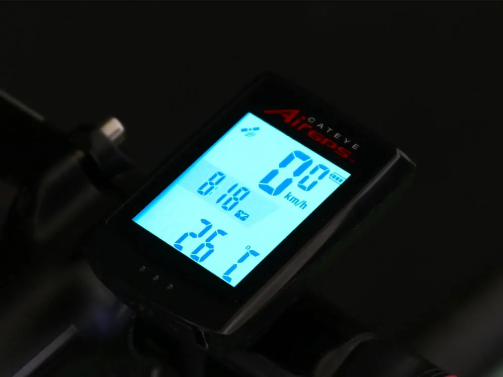 Cyklopočítač CAT AirGPS (GPS100) černá