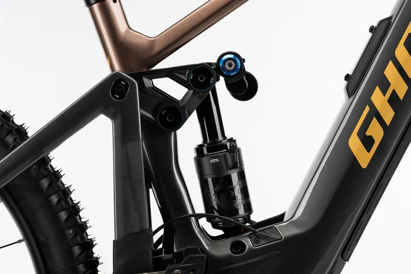 GHOST E-Riot CF Pro Heavy Metal/Deep Coffee Glossy