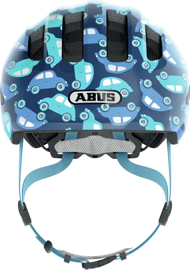 Dětská helma Abus Smiley 3.0 LED blue car