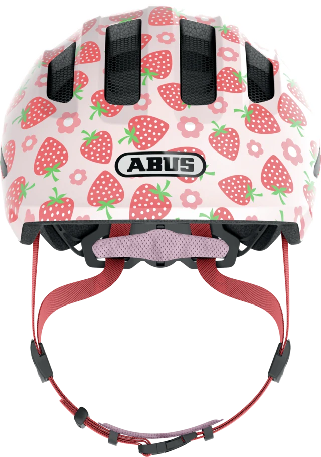Dětská helma Abus Smiley 3.0 LED rose strawberry