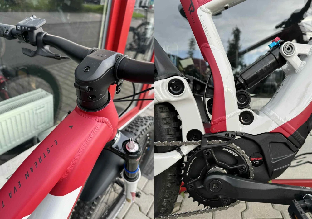Bulls E-Stream EVA TR2 740Wh W - Red/Grey/Black