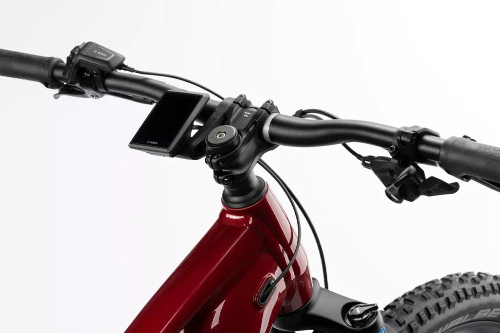 GHOST E-Teru Advanced 27.5 Carbon Red/Chilly White - S