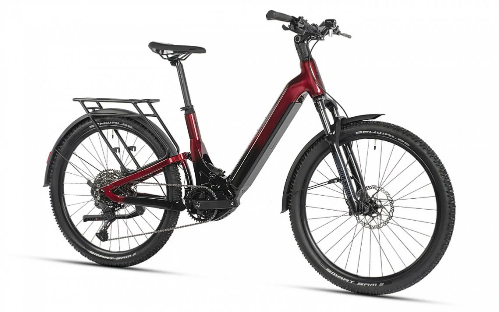 MAXBIKE SAGA pearl red