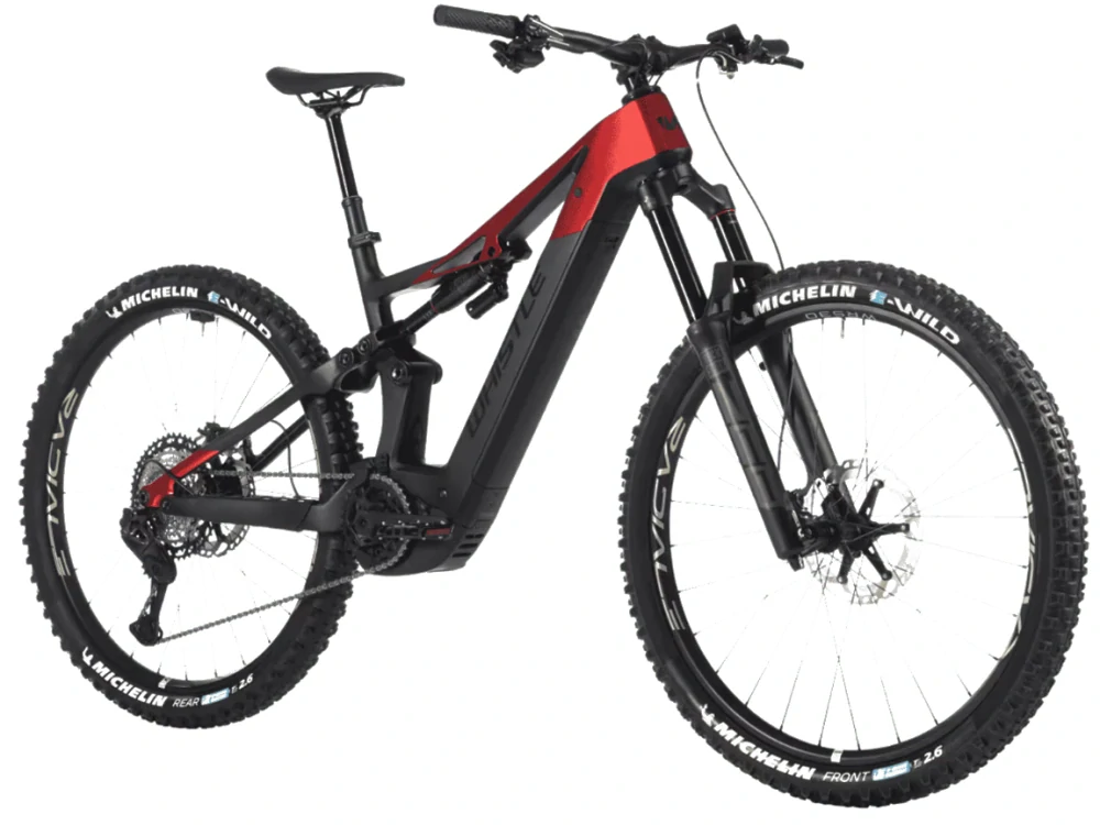 Whistle EBIKE B-RUSH C10.6 BLK/RED NC8SP