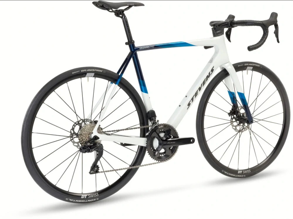 STEVENS Izoard 105 Di2 Carrara White Blue