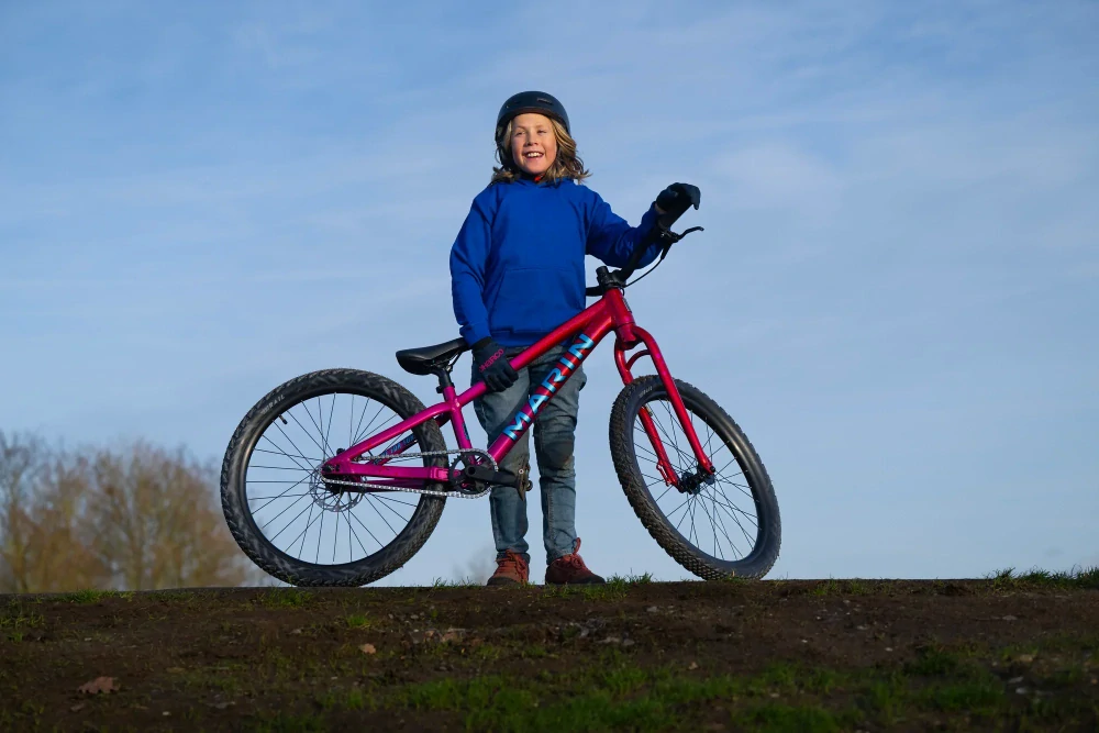 MARIN Alcatraz Jr 24" červeno-ružový