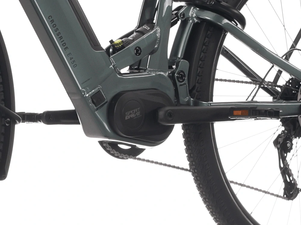 Rock Machine Crossride e450 FS Touring / Ocean Grey/Black