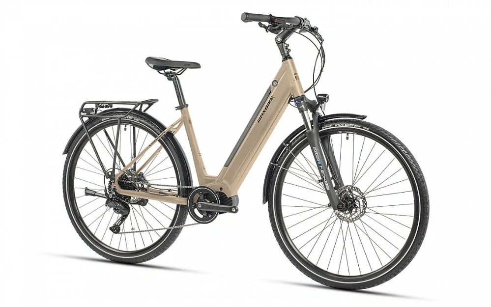 MAXBIKE URBEA 28 silver titan
