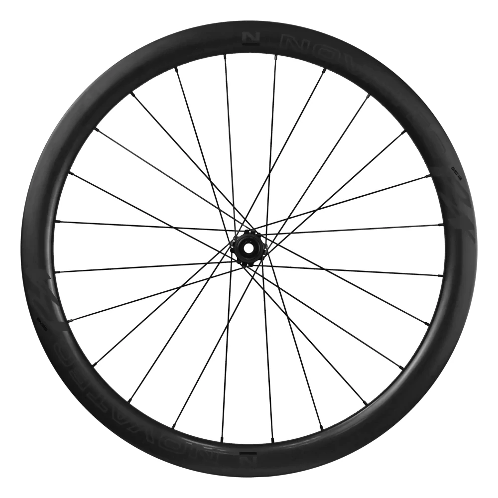 Novatec carbon Road disc wheels R4 Pro+ CL, tubeless ready, 12×100/12x142mm, Shimano HG