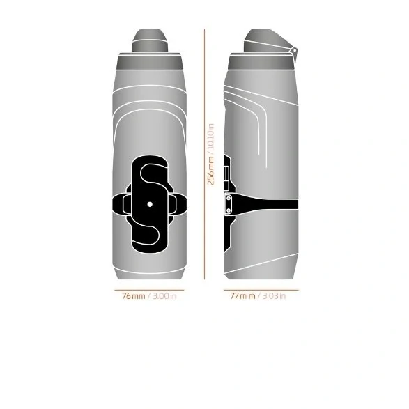 Fidlock TWIST LÁHEV TMAVÁ 800ml + ZÁKLADNA NA LÁHEV