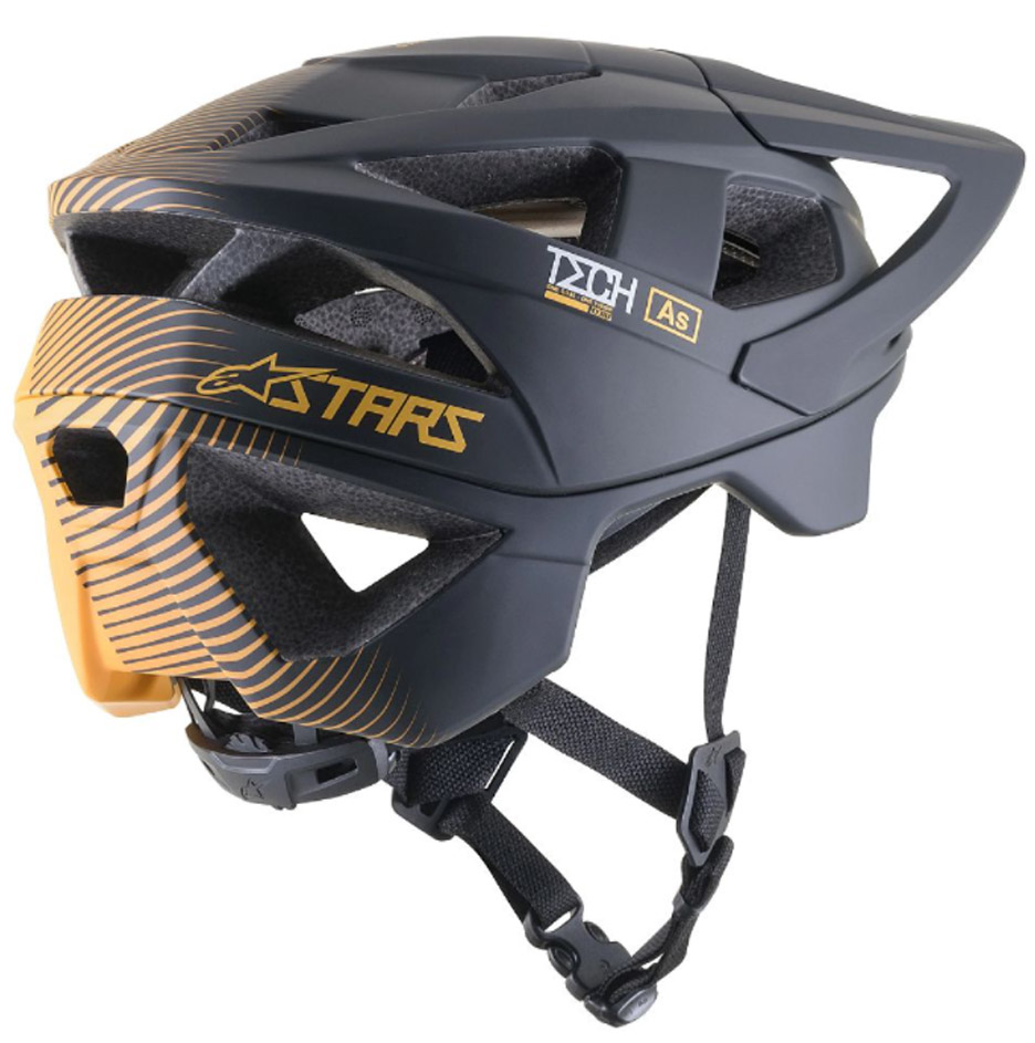 ALPINESTARS VECTOR PRO A2 HELMA - EBONY TANGERINE