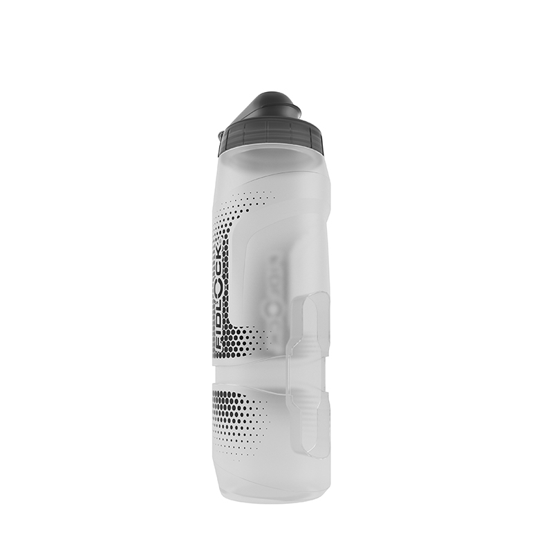 TWIST single bottle CLEAR 800ml (Láhev + zámek na láhev)