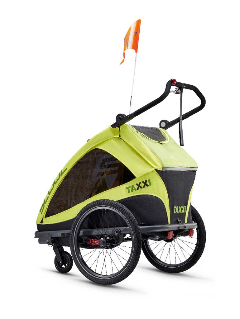 S’COOL TaXXi Elite 2 Cyklovozík žlutý