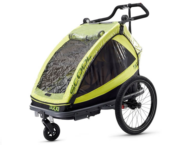 S’COOL TaXXi Pláštěnka na cyklovozík pro 1 dítě